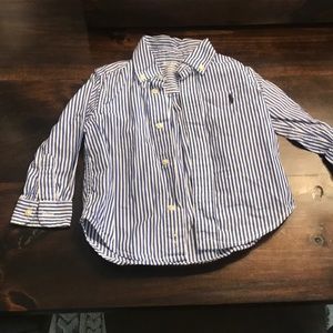 Ralph lauren 18 months baby boy button down